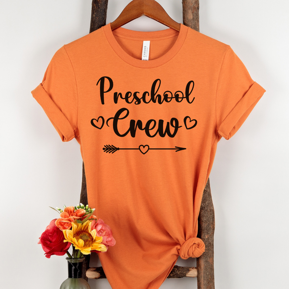 Custom Unisex Preschool Crew T-Shirt