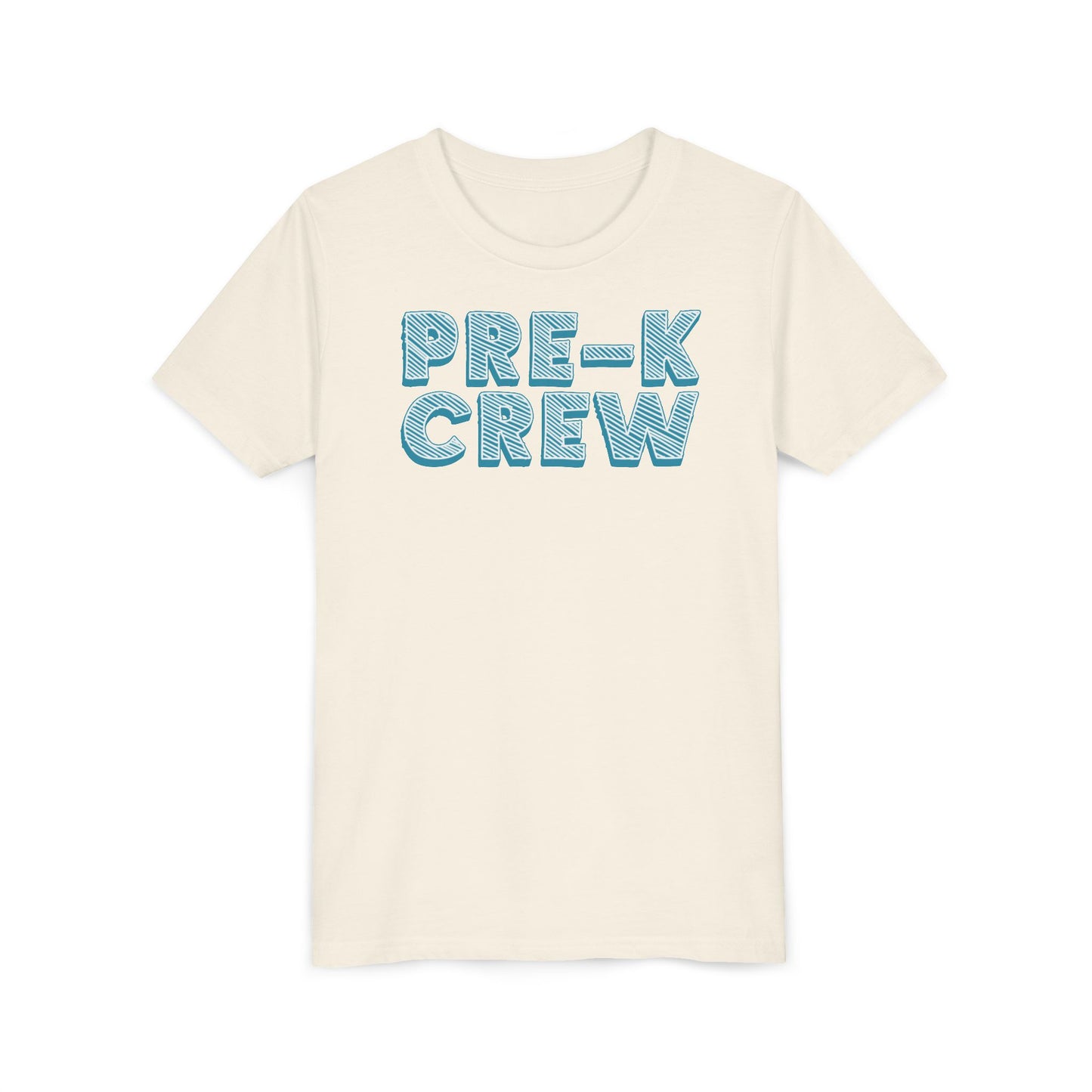 Custom Crossed Out Pre-K Crew Youth T-Shirt