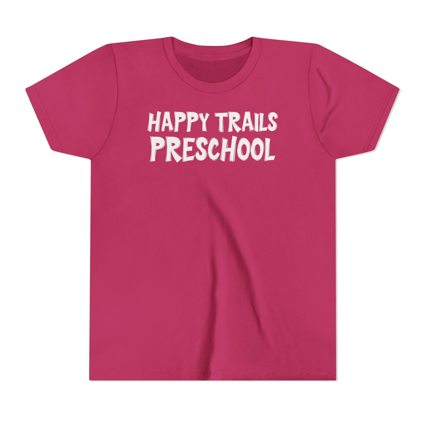Custom School Name Youth Outlined T-Shirt