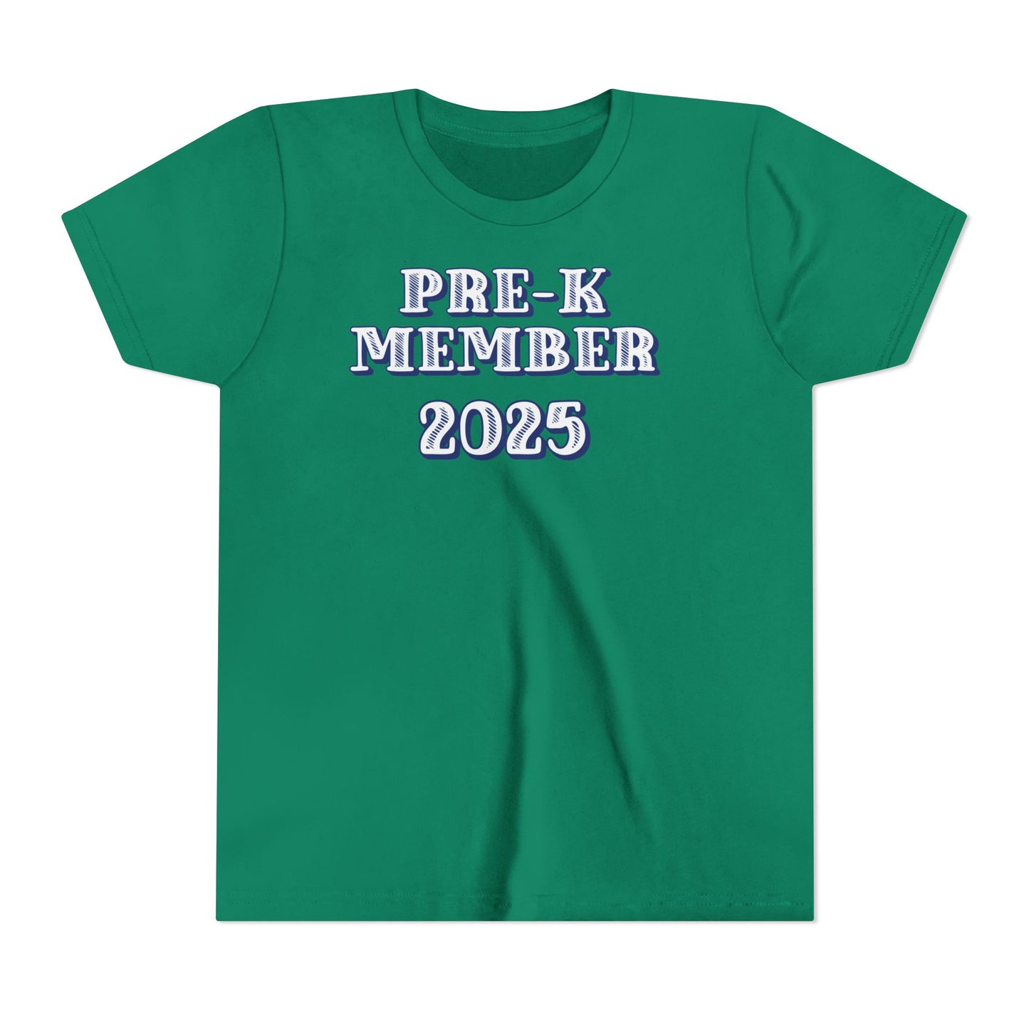 Custom Pre-K Member and Date Youth T-Shirt