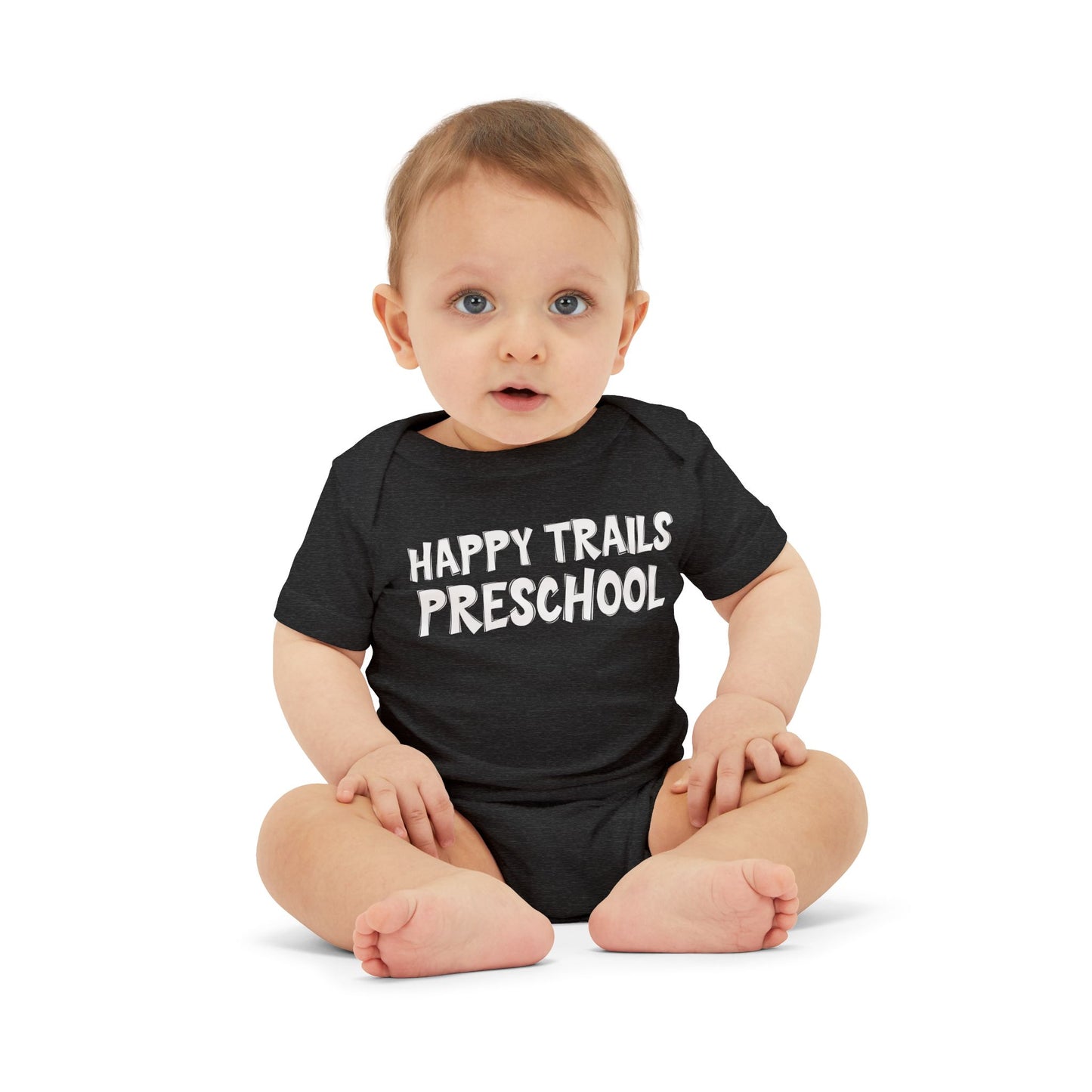 Custom School Name Infant Jersey Outlined One Piece