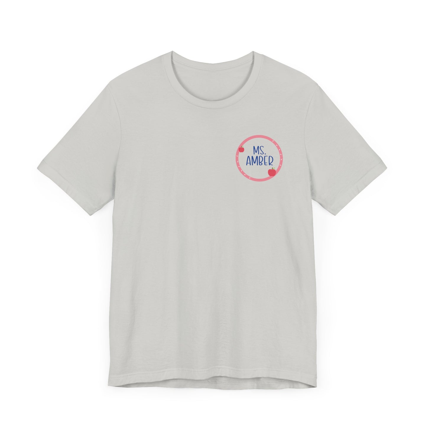 Custom Unisex Apple Circle T-Shirt