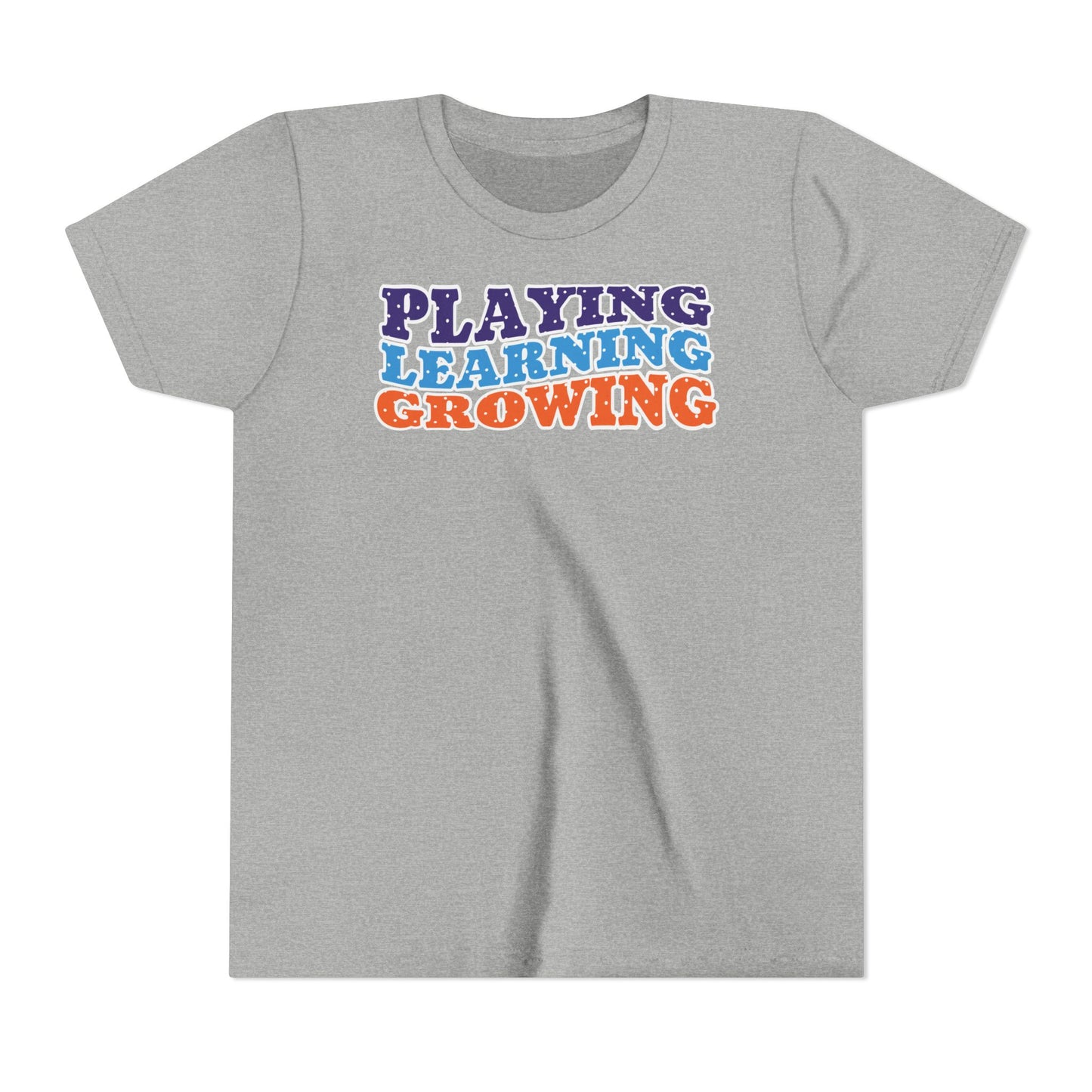Custom Playing Learning Growing Youth T-Shirt