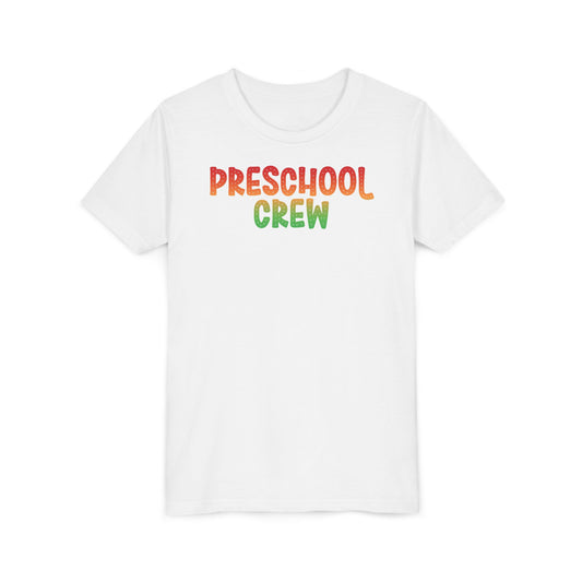 Custom Multi-Colored Preschool Crew Youth T-Shirt