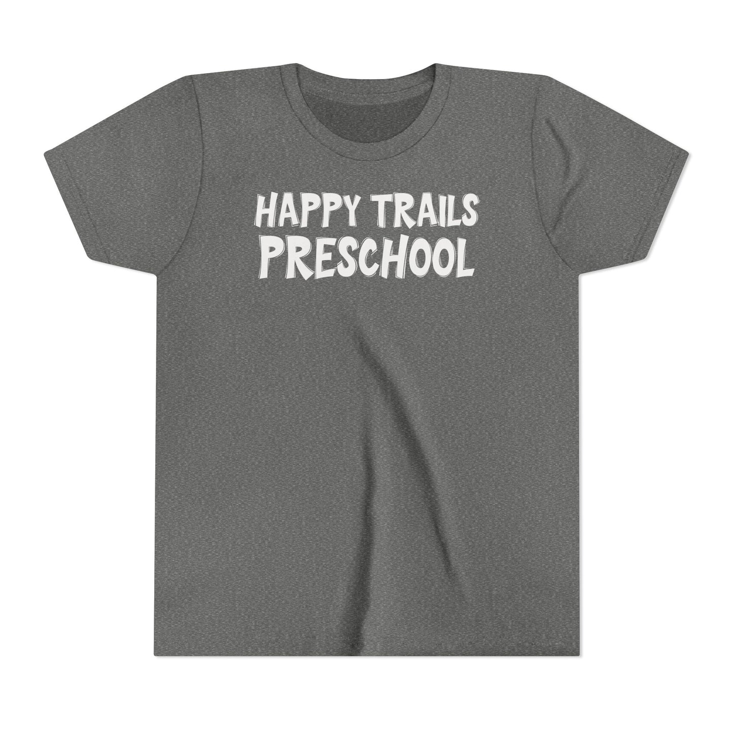 Custom School Name Youth Outlined T-Shirt