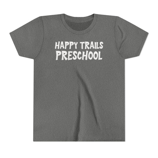 Custom School Name Youth Outlined T-Shirt