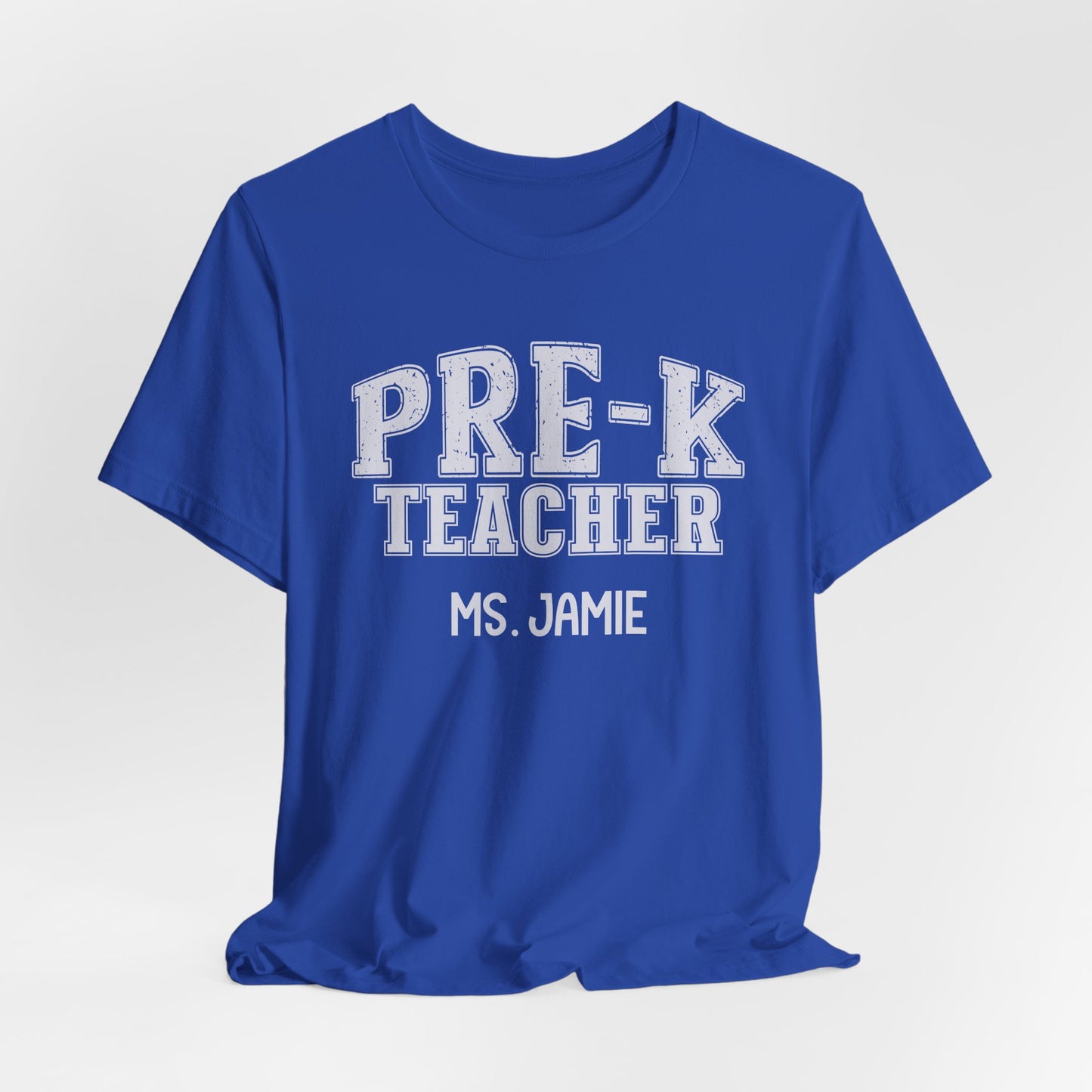 Custom Unisex Pre-K Teacher T-Shirt