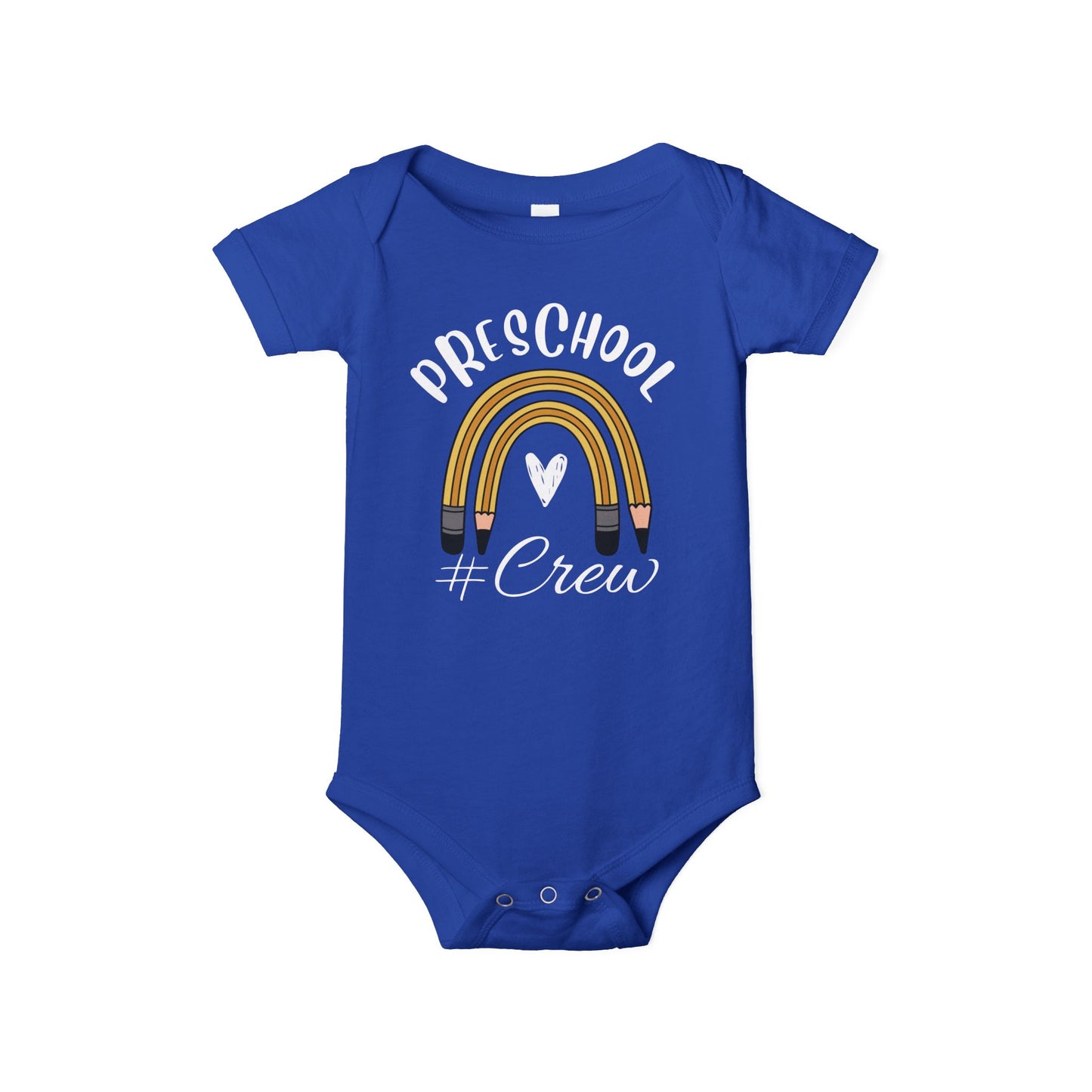 Custom Preschool Crew Infant Jersey One Piece