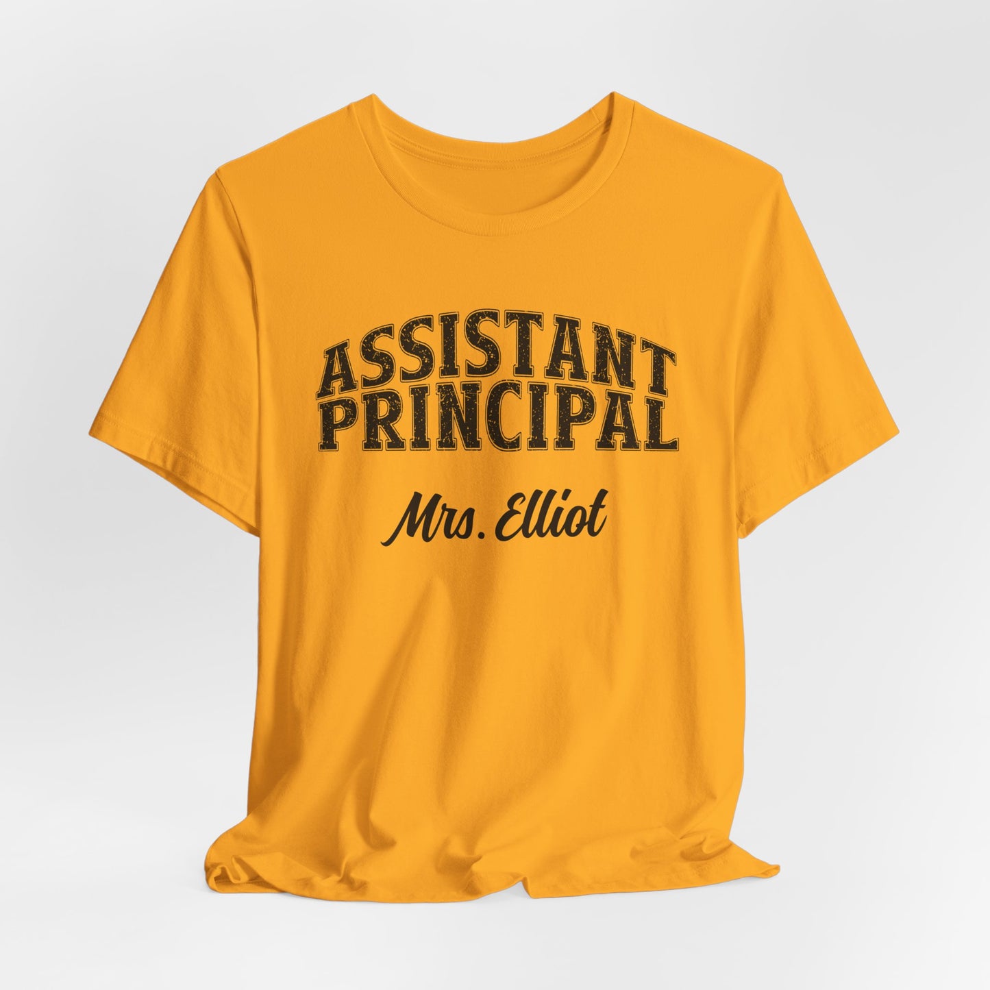 Custom Unisex Assistant Principal Teacher T-Shirt