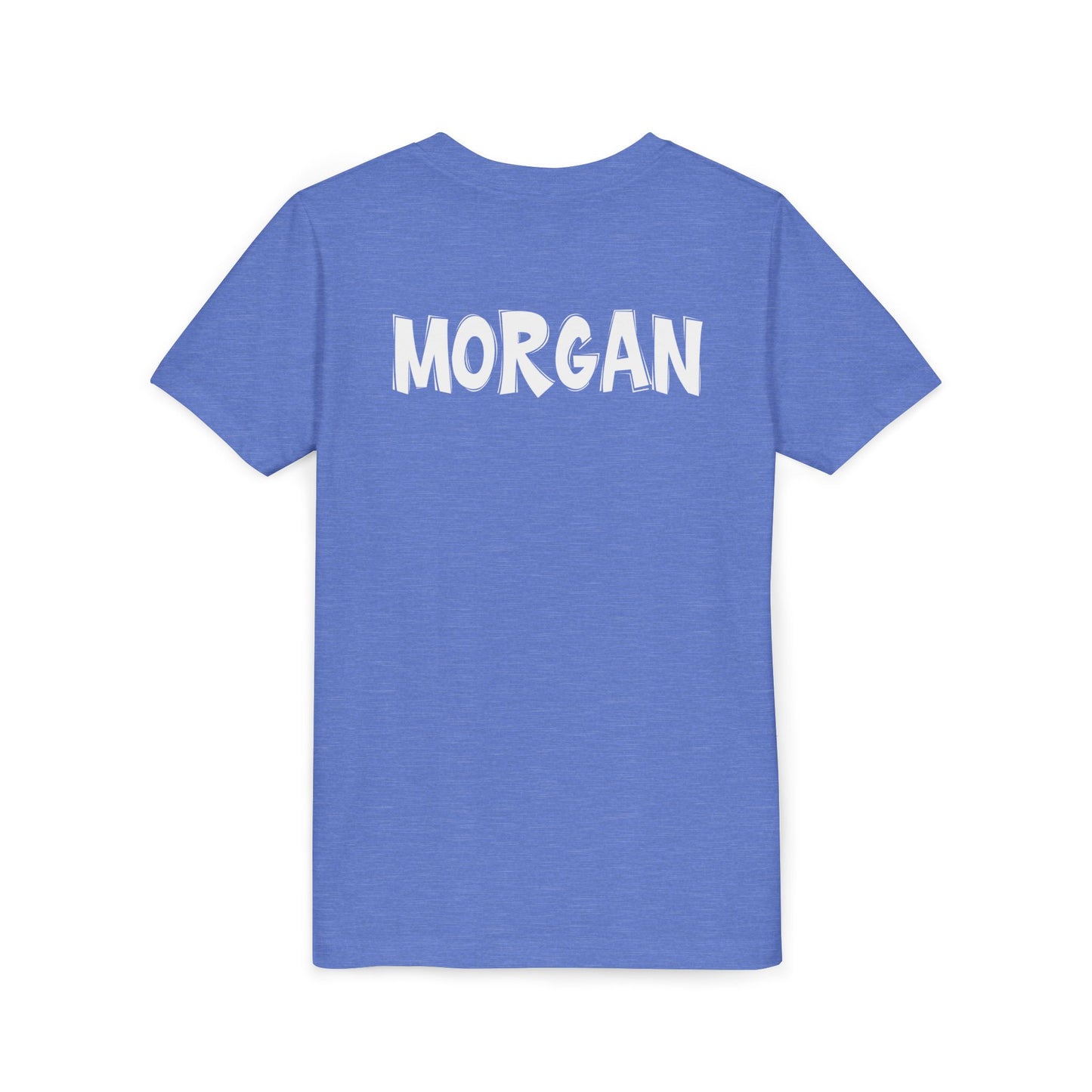 Custom School Name Youth Outlined T-Shirt