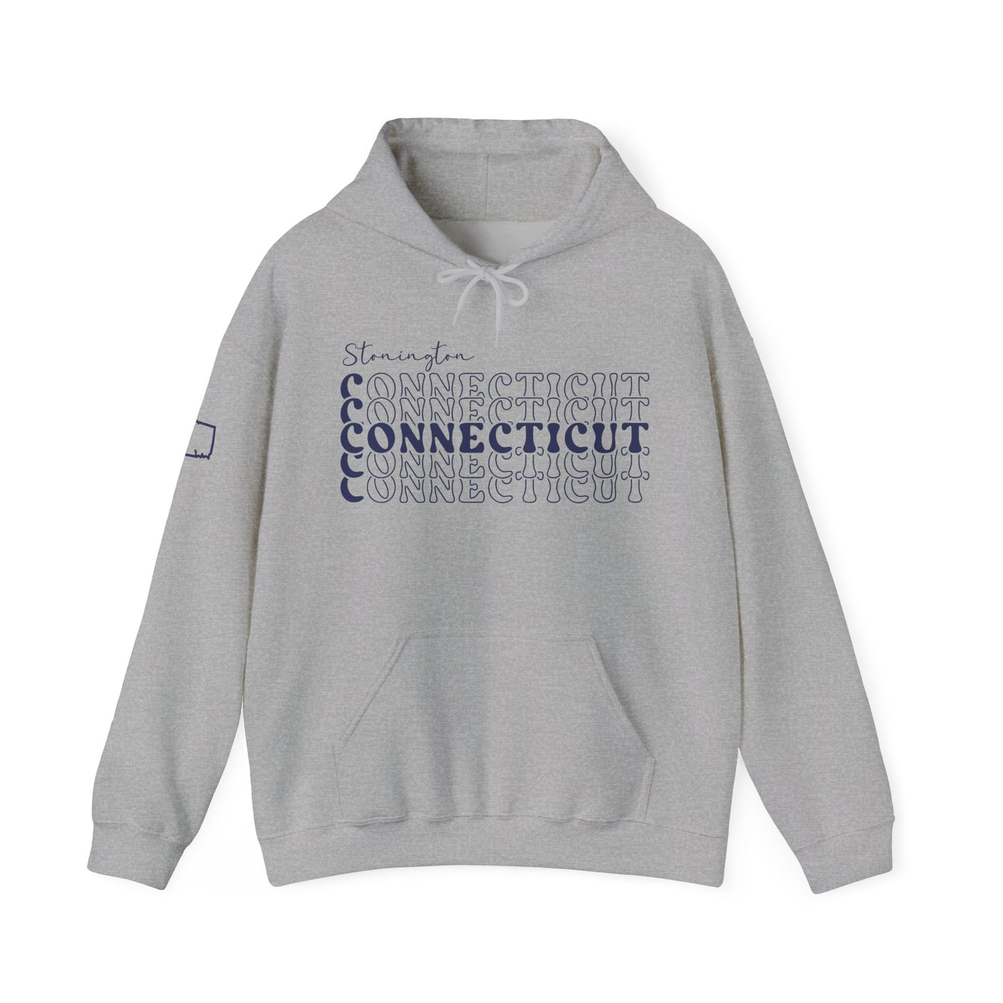 Connecticut Unisex Heavy Blend Hooded Sweatshirt