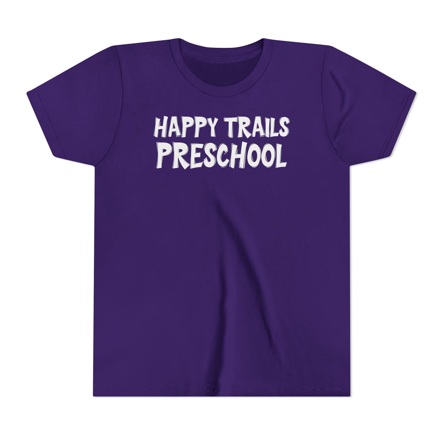Custom School Name Youth Outlined T-Shirt
