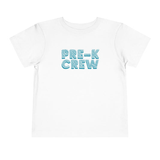 Custom Crossed Out Pre-K Crew Toddler T-Shirt