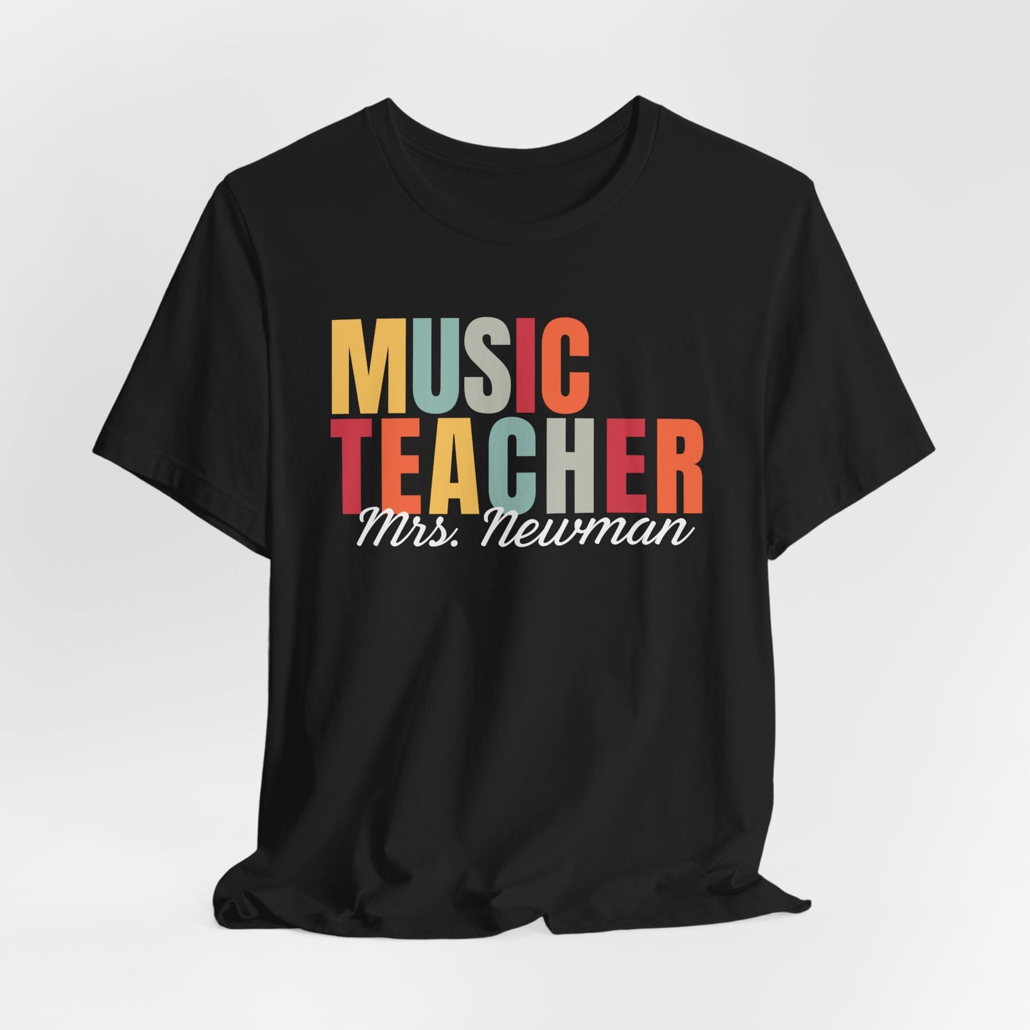 Custom Music Teacher T-Shirt