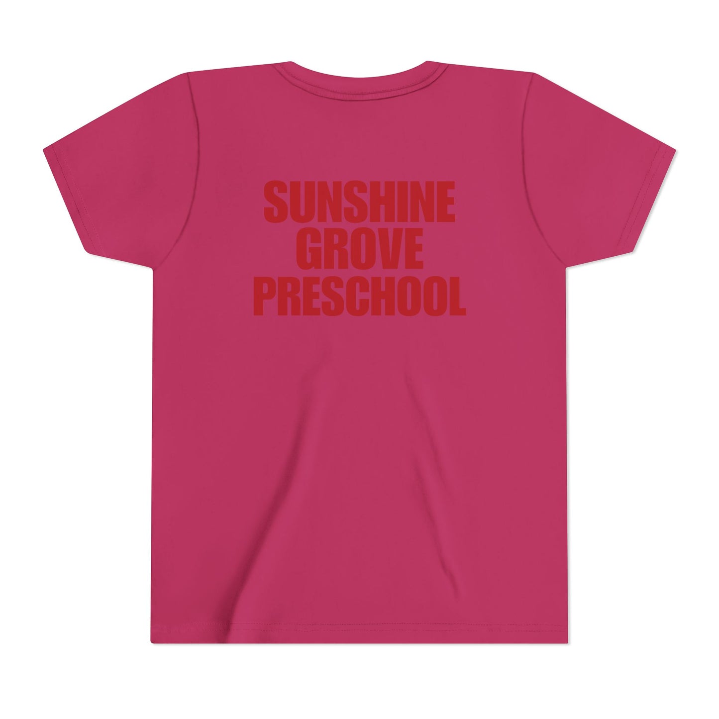 Custom Preschool Giraffe with Books Youth T-Shirt