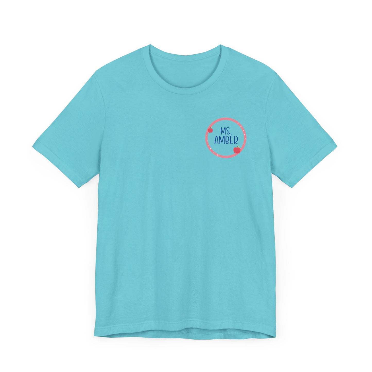 Custom Unisex Apple Circle T-Shirt