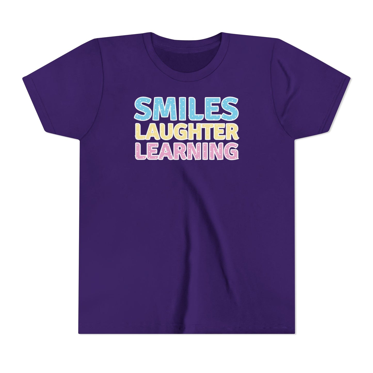 Custom Smiles, Laughter, Learning Youth T-Shirt