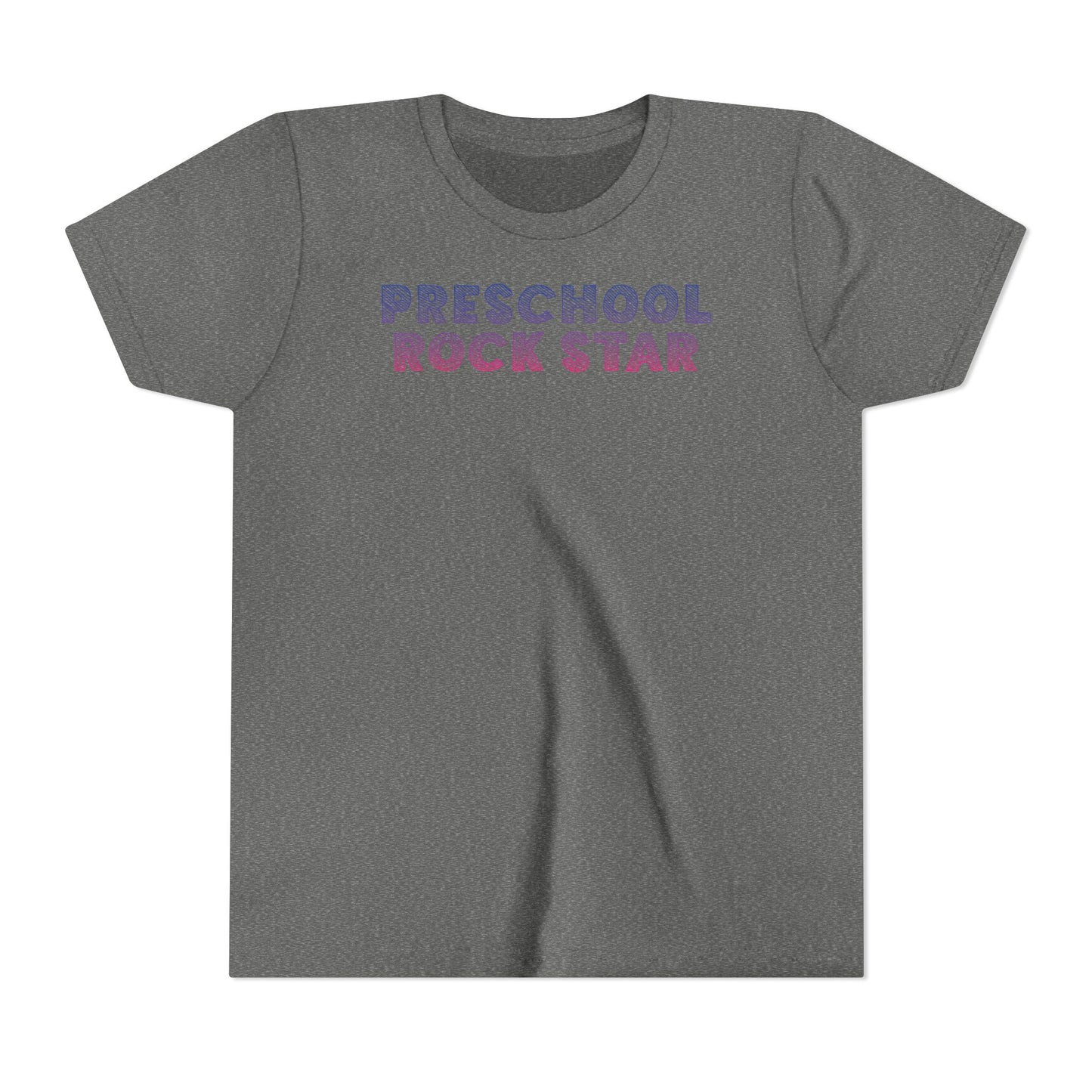 Custom Lined Preschool Rock Stars Youth T-Shirt