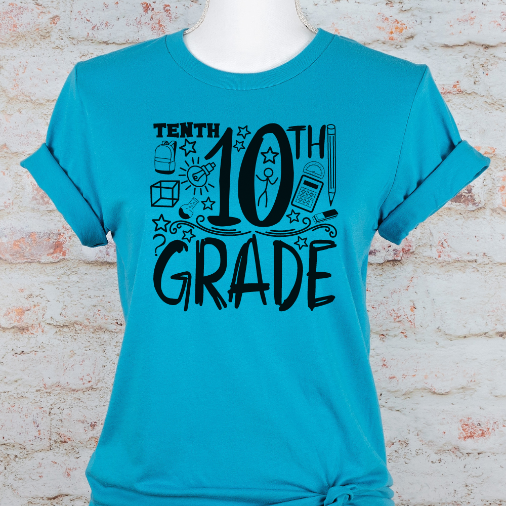 Custom Unisex 10th Grade T-Shirt