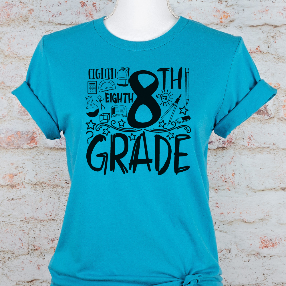 Custom Unisex 8th Grade T-Shirt