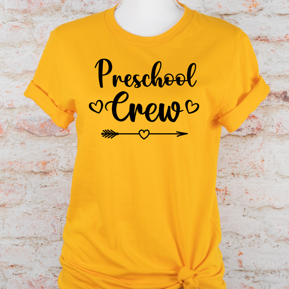 Custom Unisex Preschool Crew T-Shirt