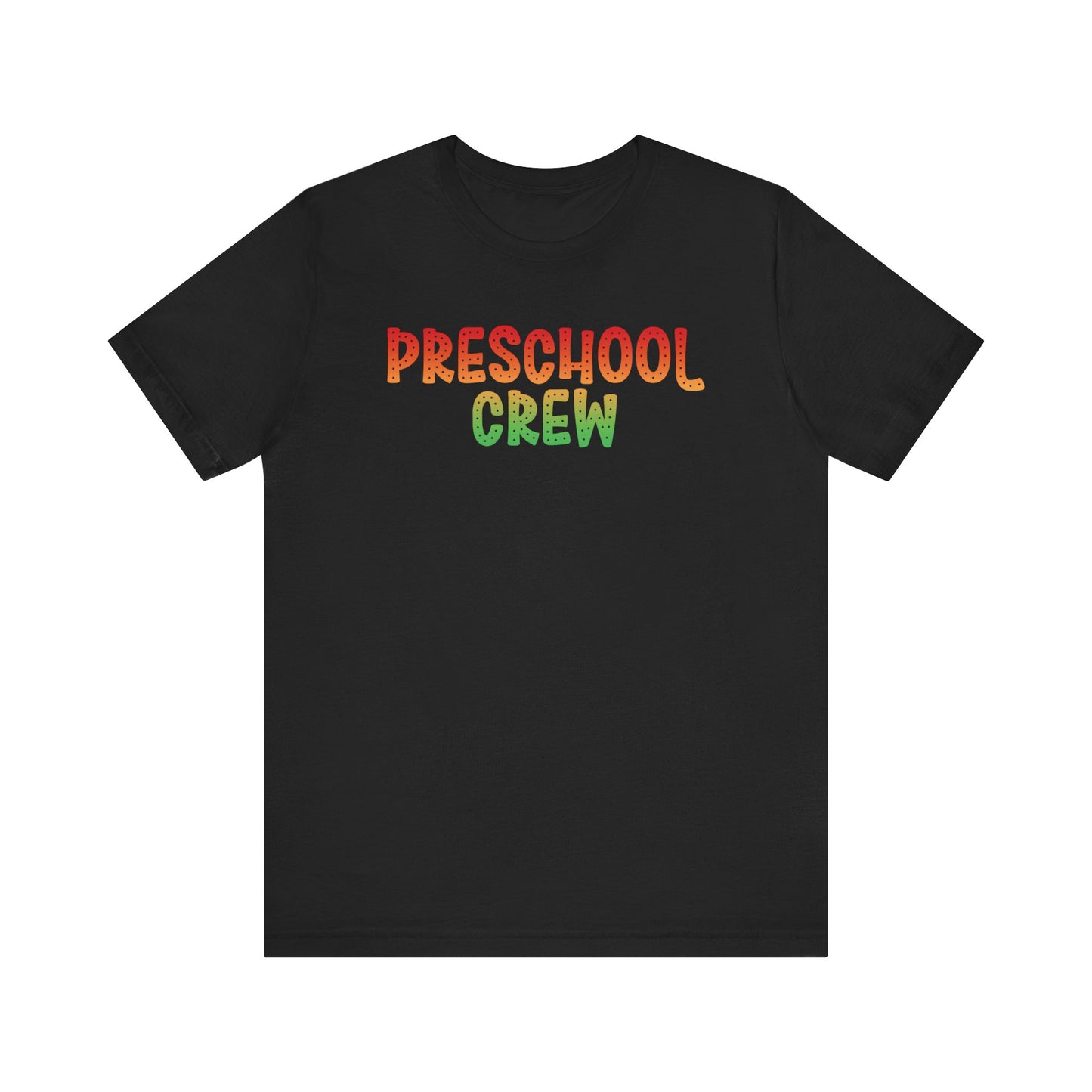 Custom Unisex Multi-Colored Preschool Crew T-Shirt