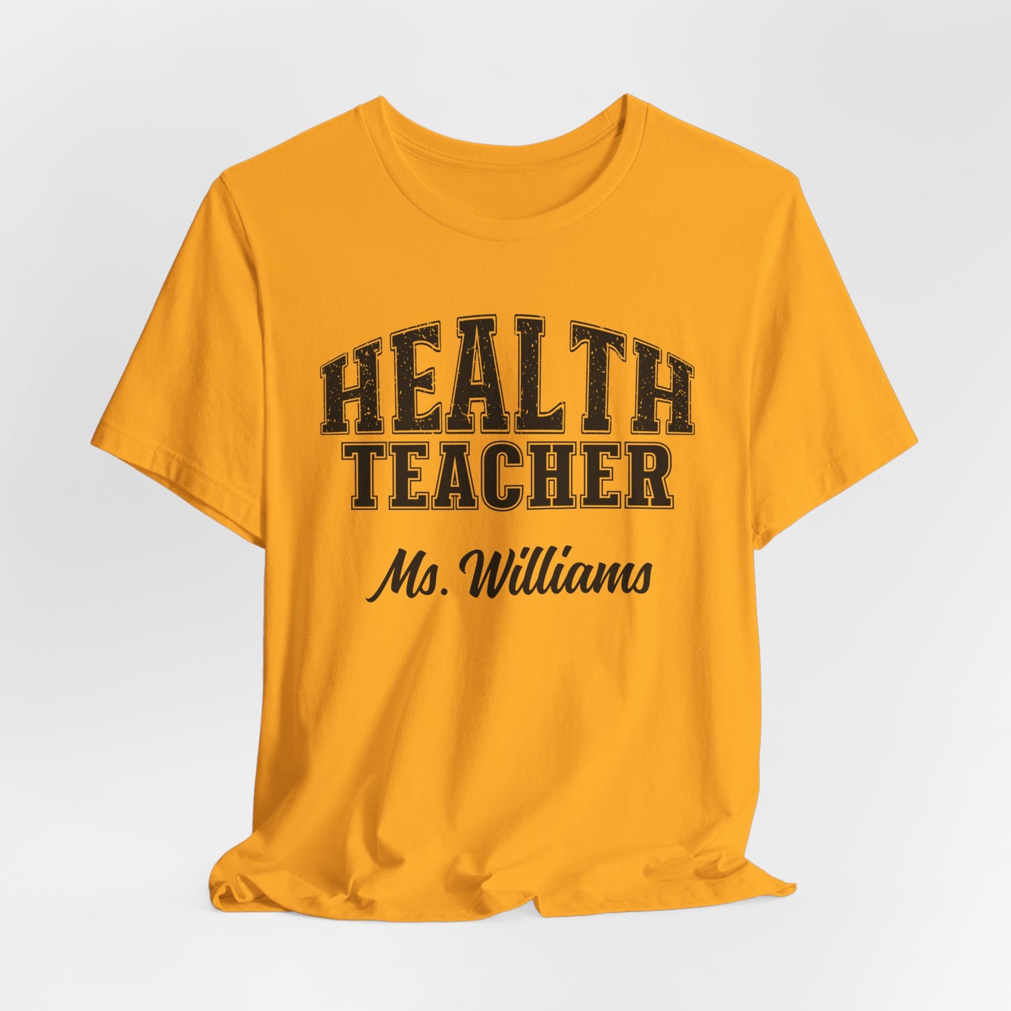 Custom Unisex Health Teacher T-Shirt