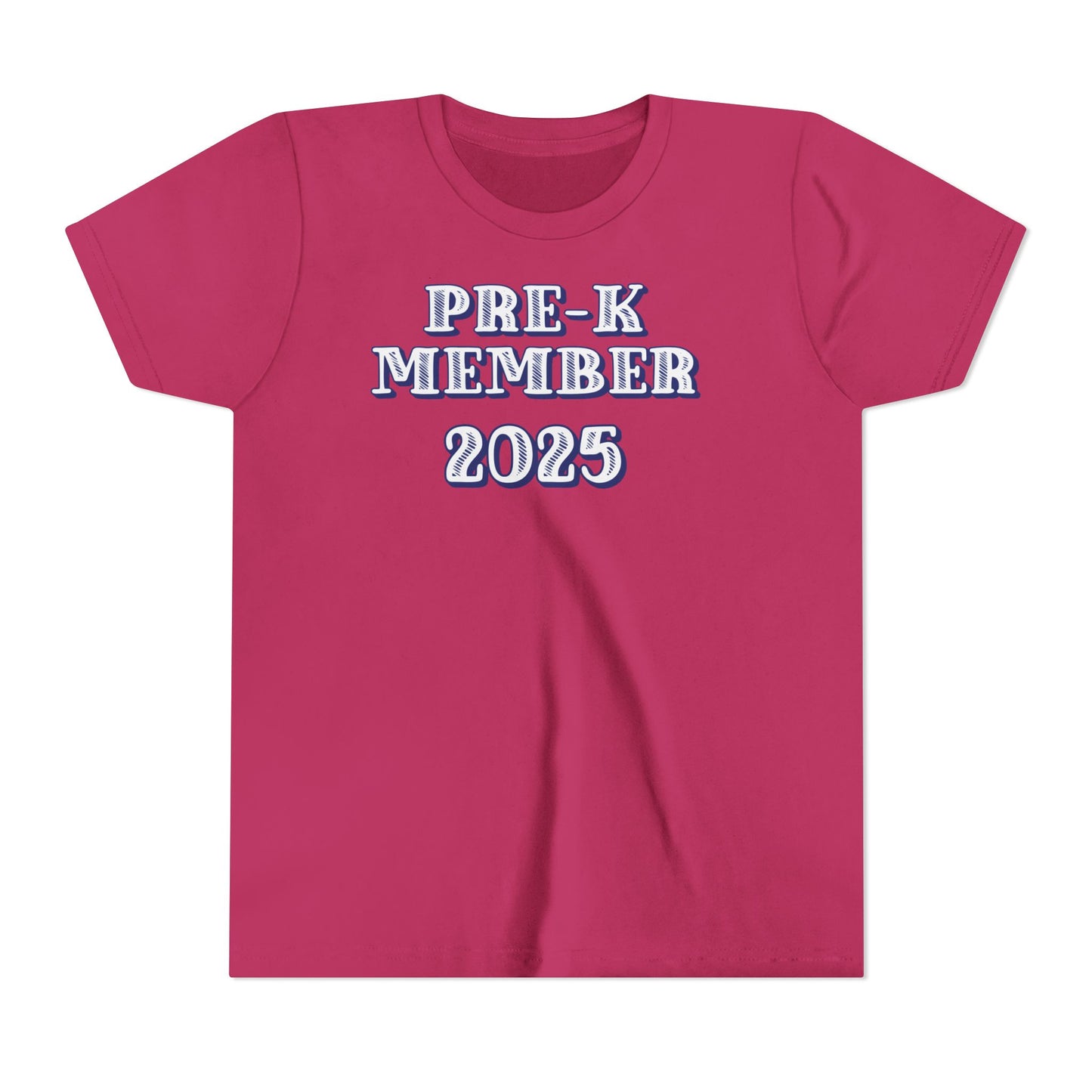 Custom Pre-K Member and Date Youth T-Shirt