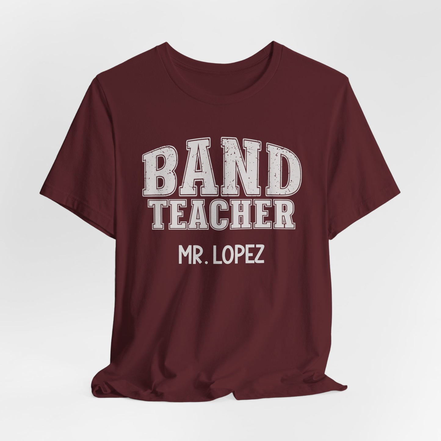 Custom Unisex Band Teacher T-Shirt