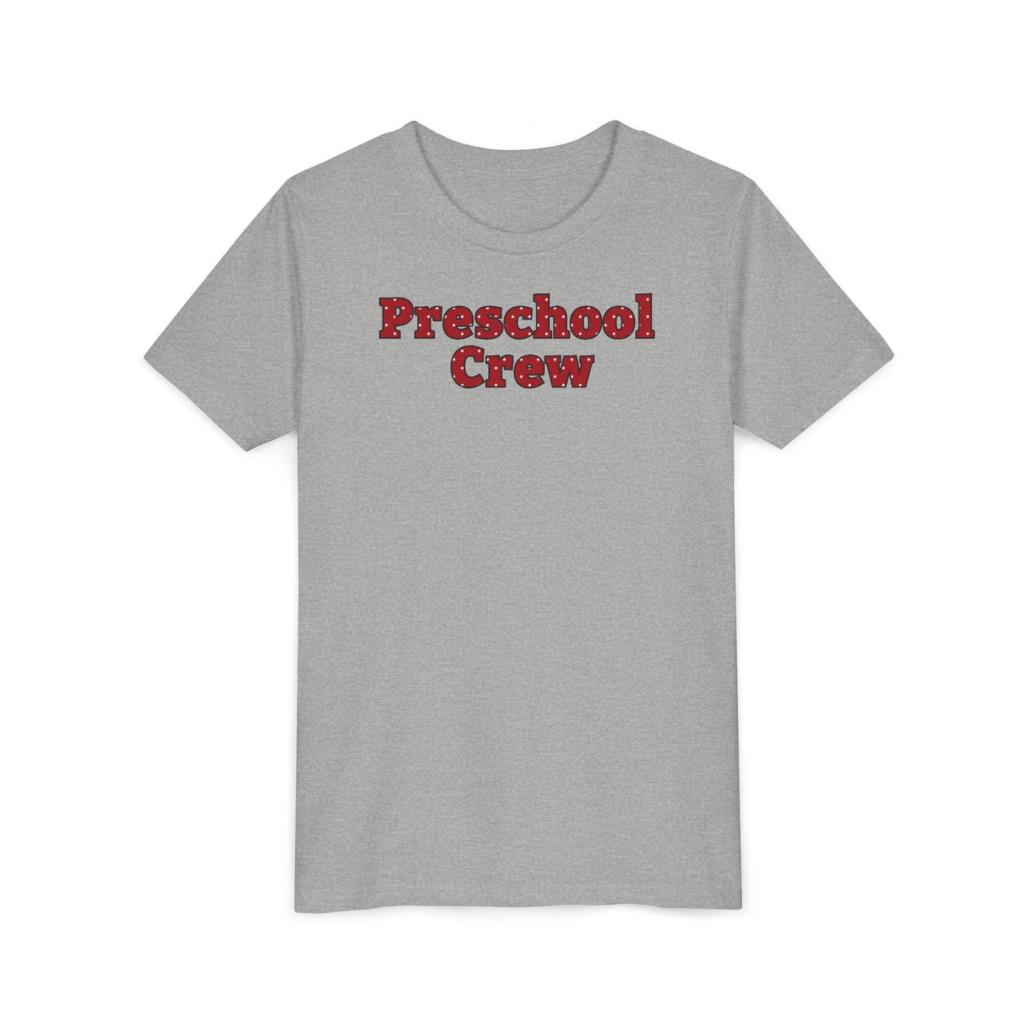 Custom Preschool Crew Youth T-Shirt