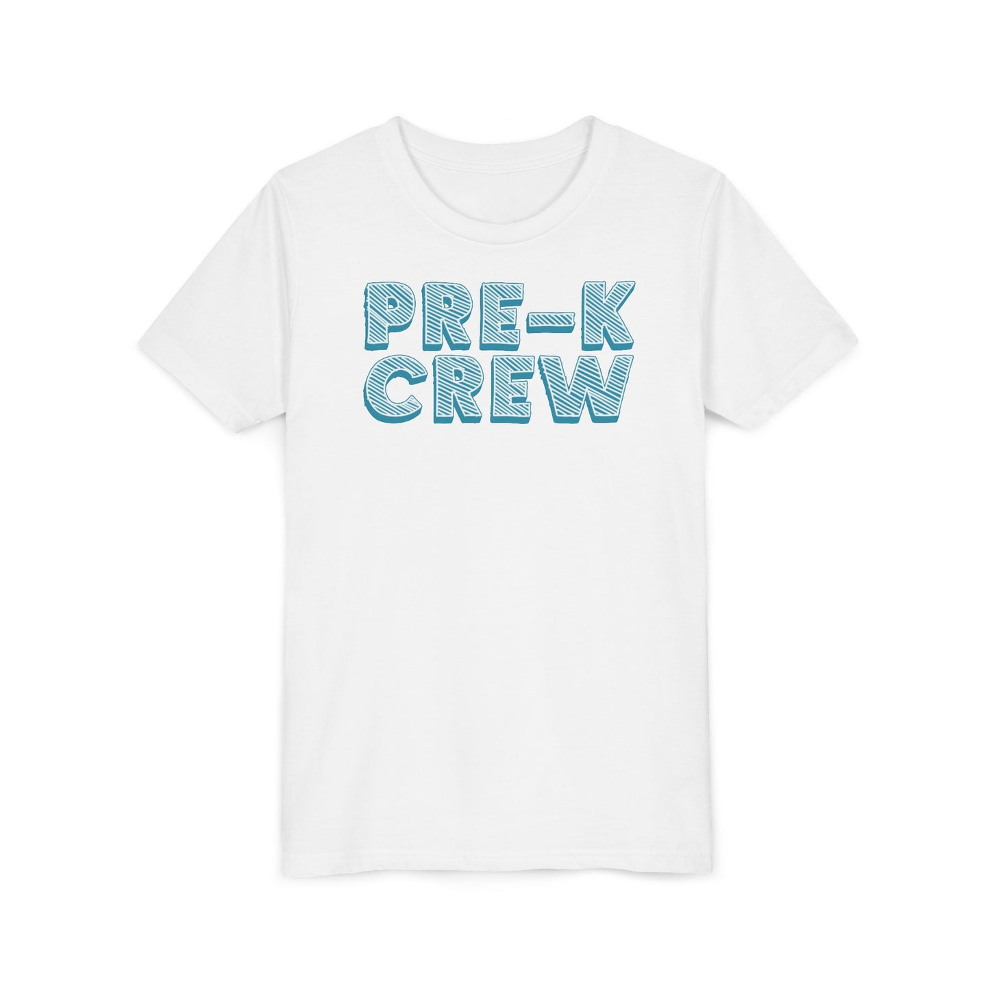 Custom Crossed Out Pre-K Crew Youth T-Shirt