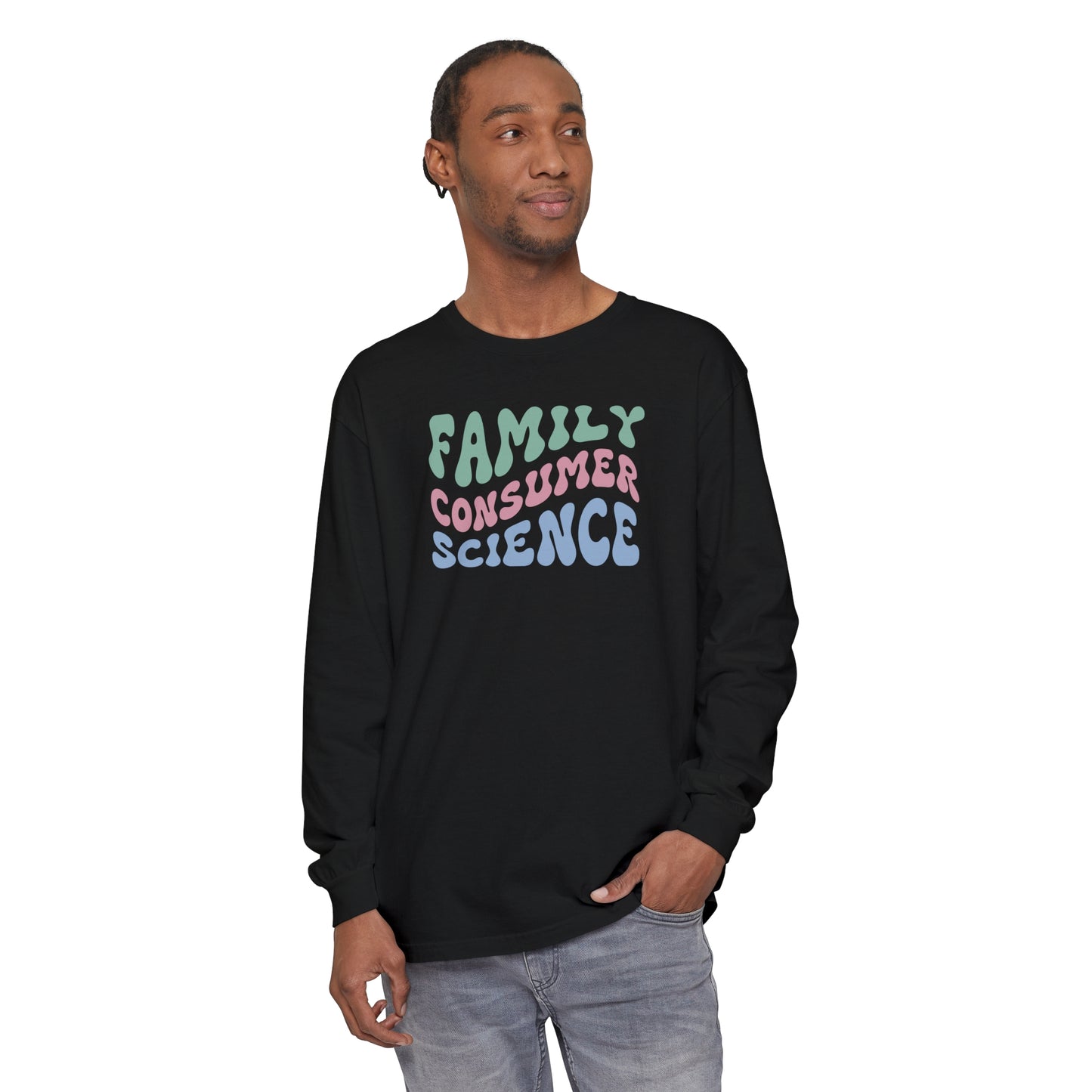 Copy of Unisex Garment-dyed Long Sleeve T-Shirt