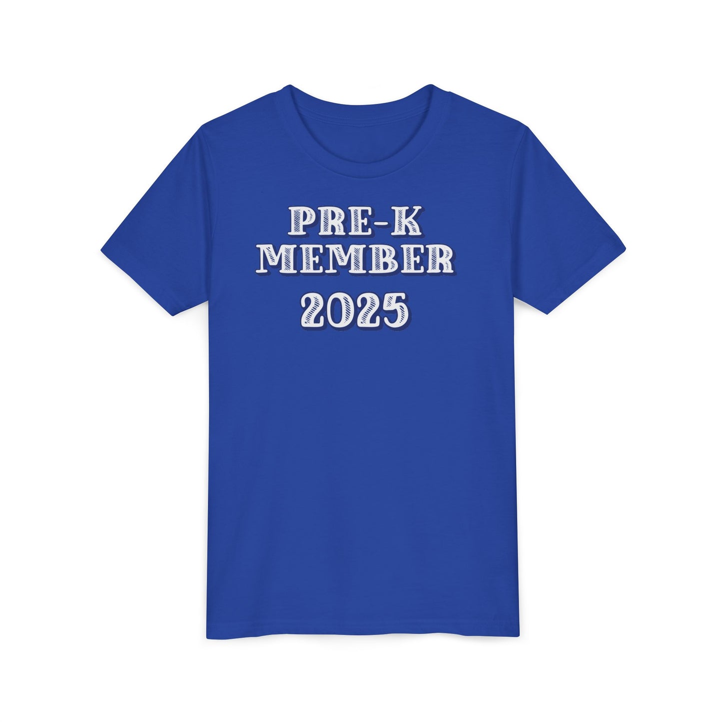 Custom Pre-K Member and Date Youth T-Shirt