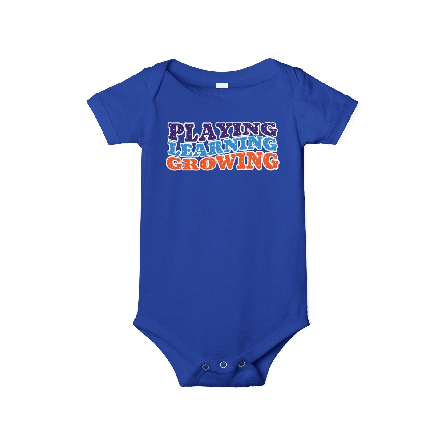 Custom Playing Learning Growing Infant Jersey One Piece