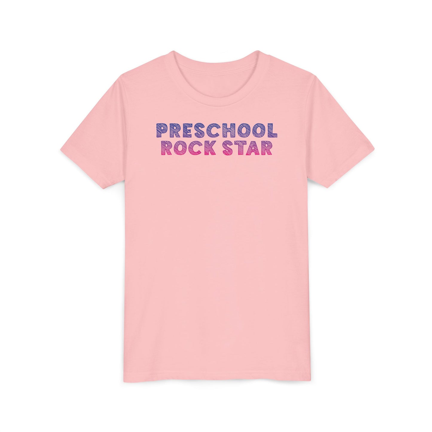 Custom Lined Preschool Rock Stars Youth T-Shirt