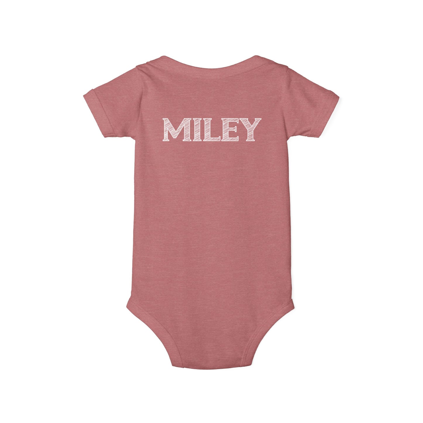 Custom School Name Infant Jersey One Piece
