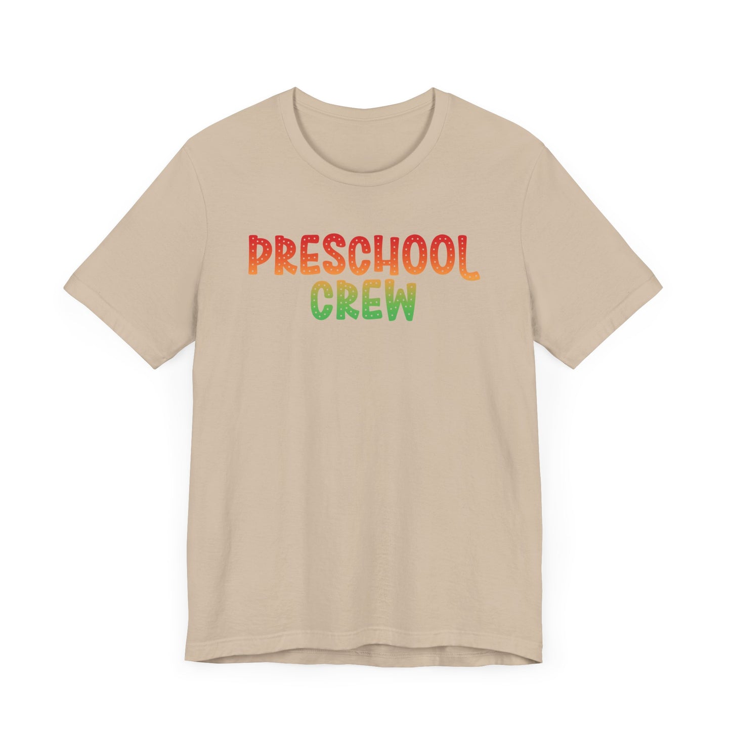 Custom Unisex Multi-Colored Preschool Crew T-Shirt
