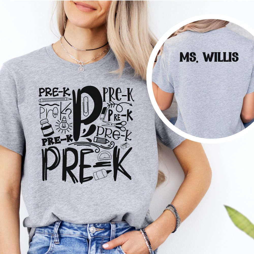 Unisex Custom Pre-K T-Shirt