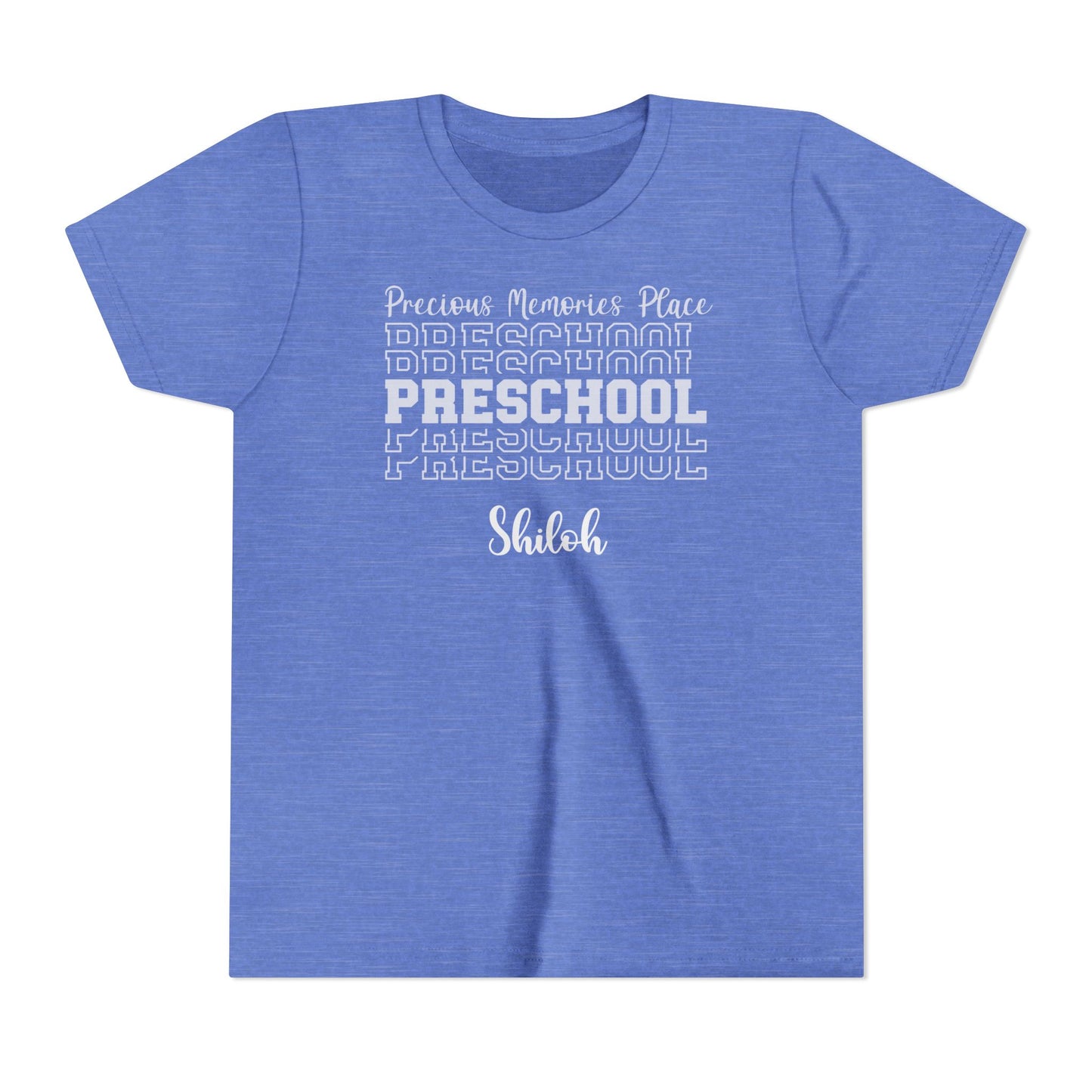 Custom Preschool Youth Tee - School Spirit Building Shirt