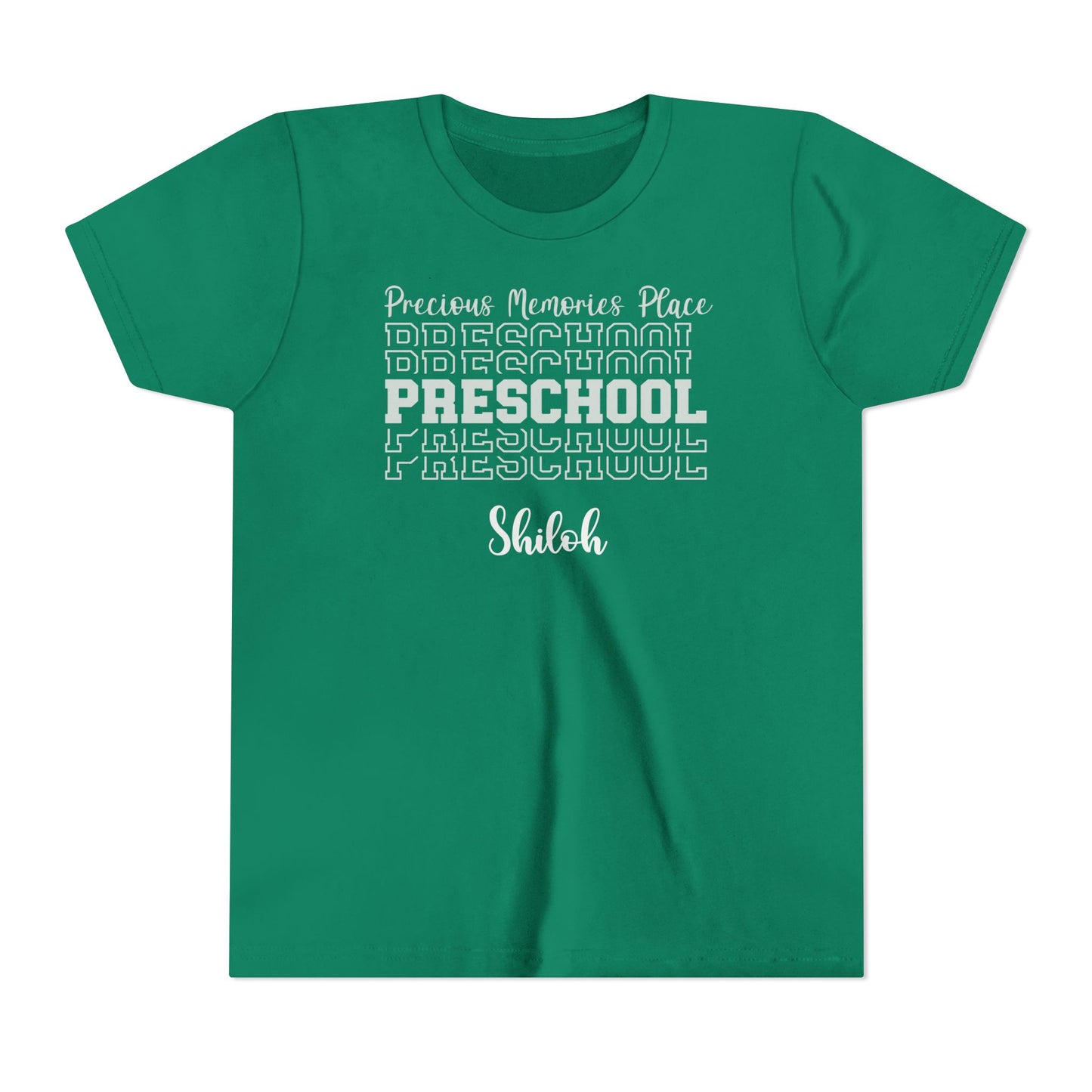 Custom Preschool Youth Tee - School Spirit Building Shirt