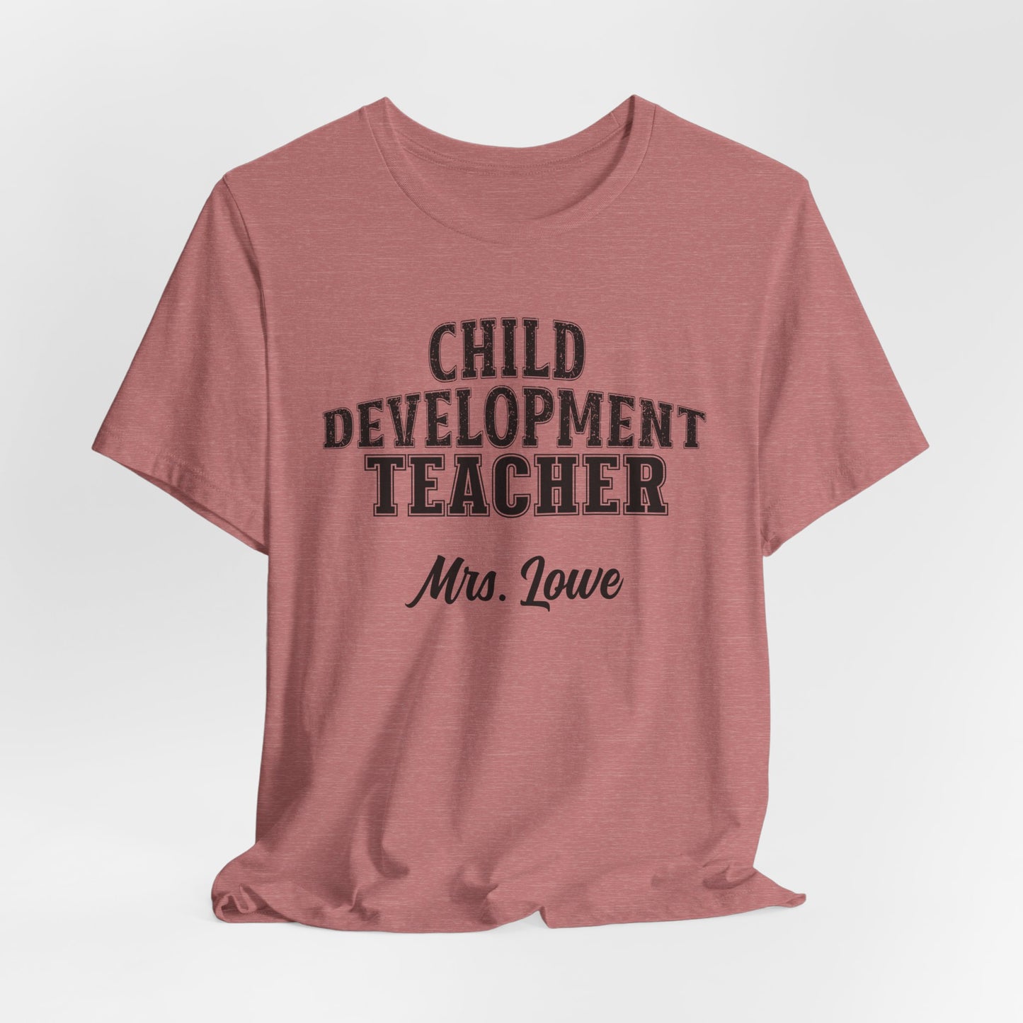 Custom Unisex Child Development Teacher T-Shirt