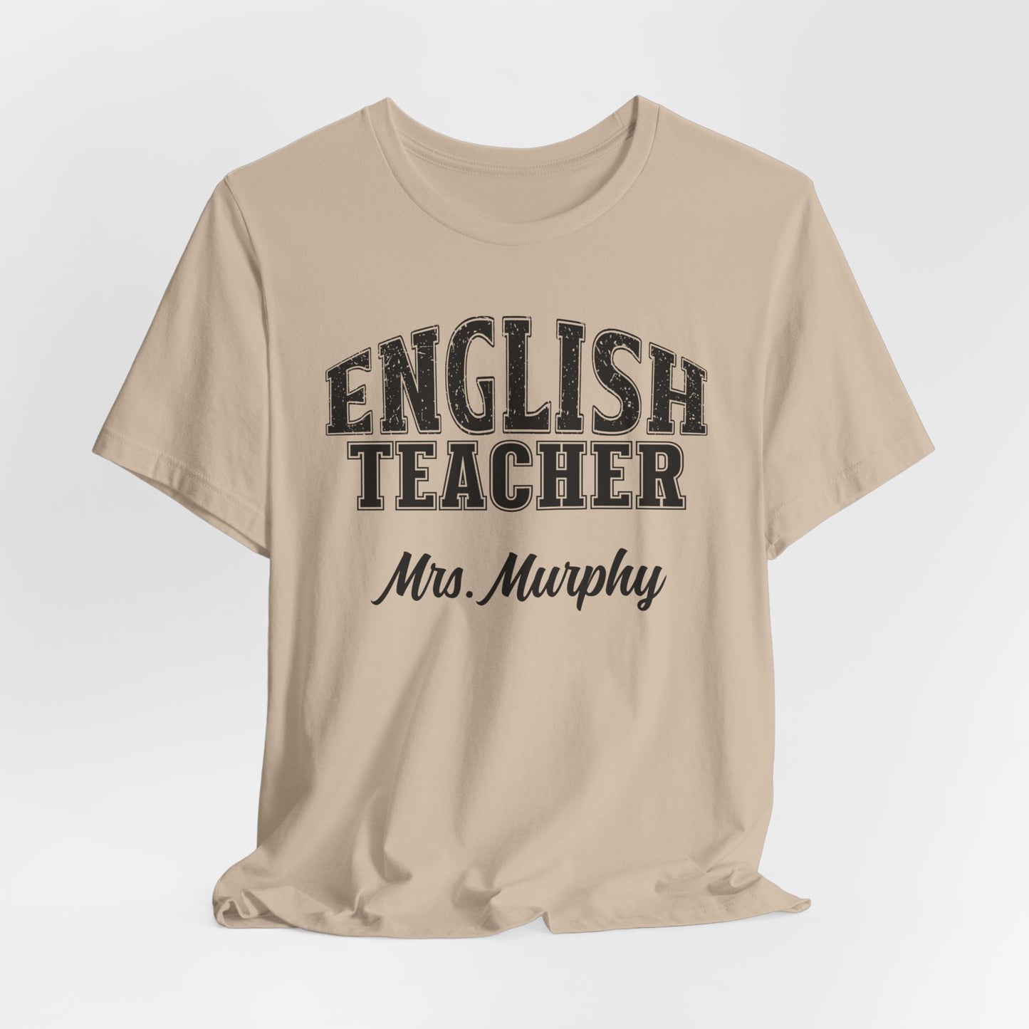 Custom Unisex English Teacher T-Shirt