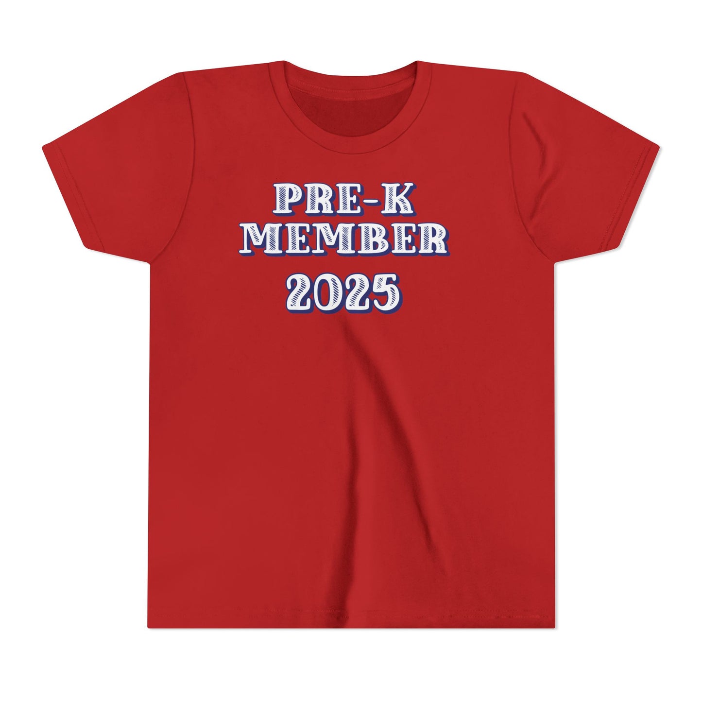 Custom Pre-K Member and Date Youth T-Shirt