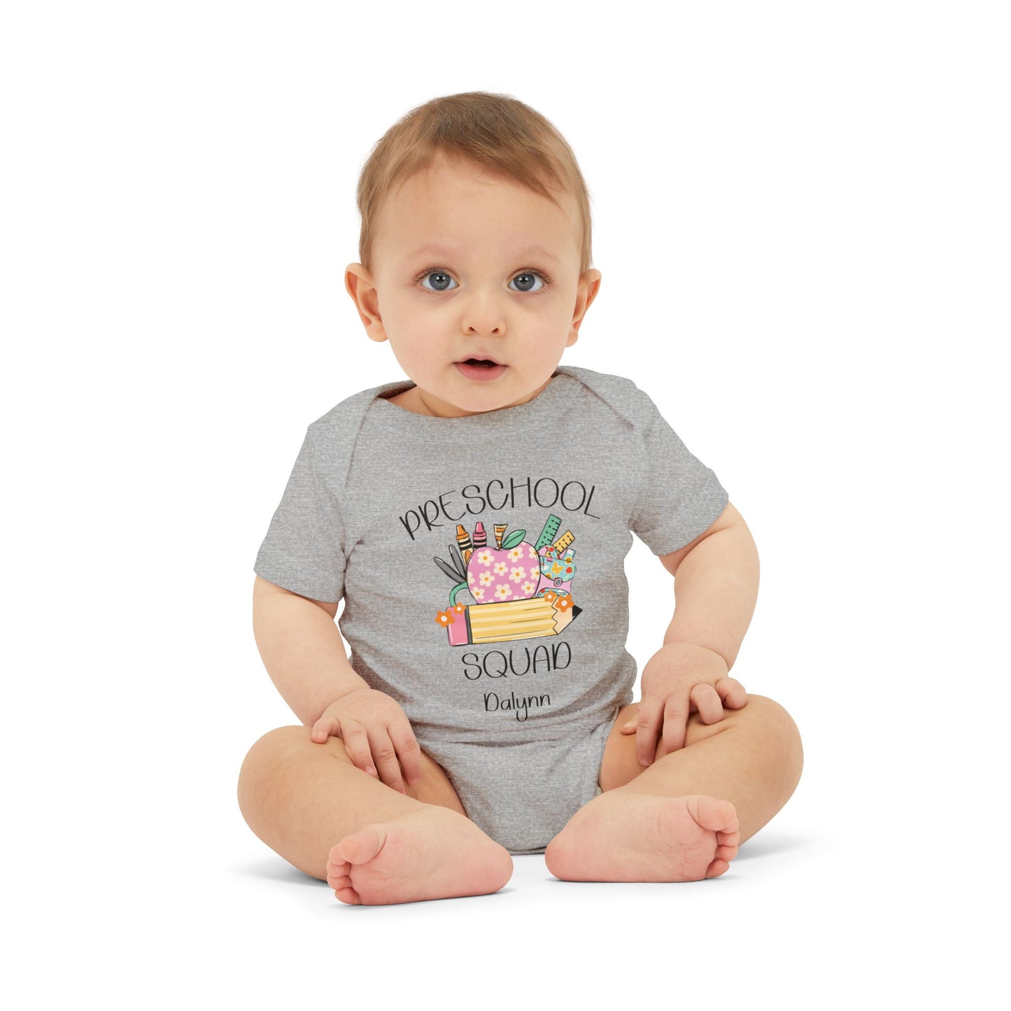 Custom Preschool Squad Infant Jersey One Piece