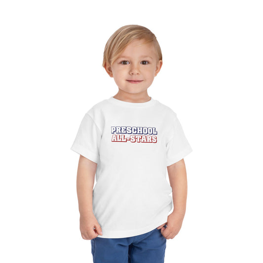 Custom Preschool Allstars Toddler T-Shirt
