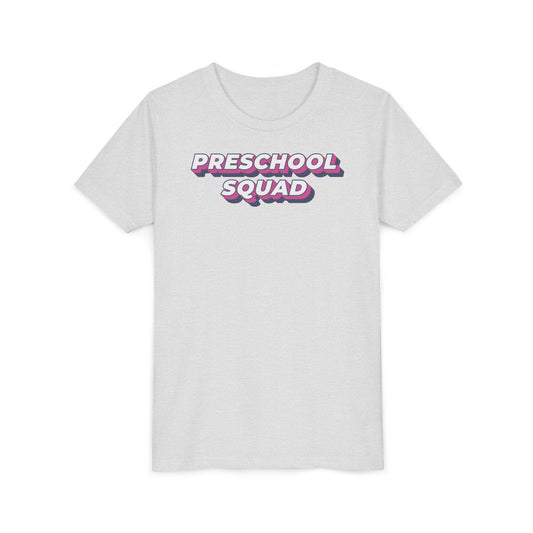 Custom Layered Preschool Squad Youth T-Shirt