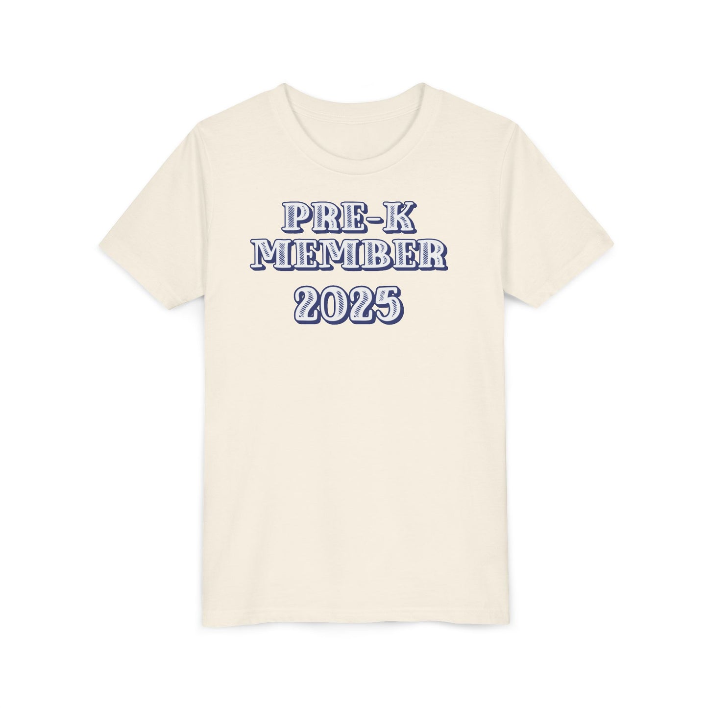 Custom Pre-K Member and Date Youth T-Shirt
