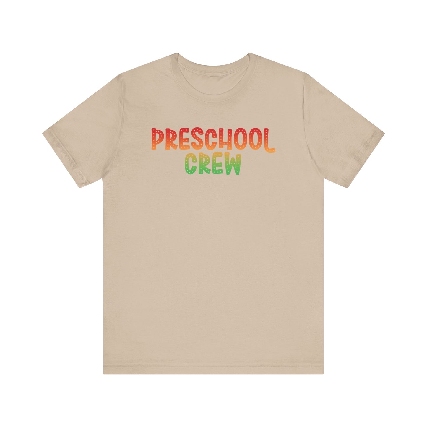 Custom Unisex Multi-Colored Preschool Crew T-Shirt