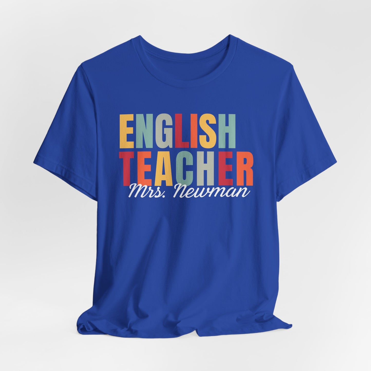 Custom English Teacher T-Shirt