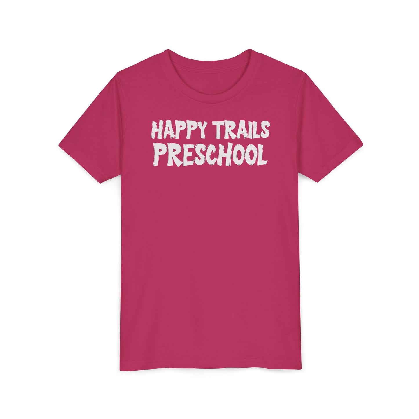 Custom School Name Youth Outlined T-Shirt